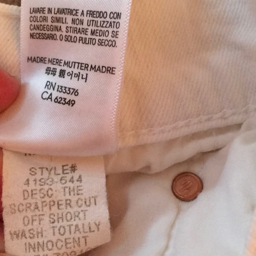Mother Cut-Off Shorts The Scrapper - Picture 8 of 11